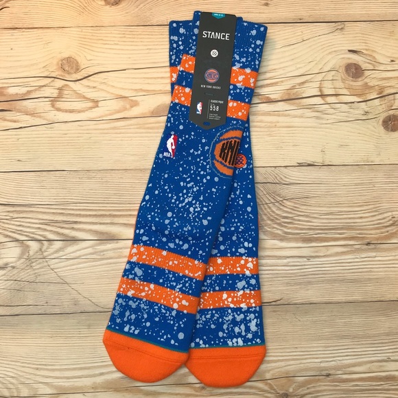 Stance NBA New York Knicks Crew Socks - Picture 1 of 16